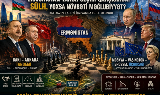 Geri sayım başladı: Ermənistanın son şansı - tarixi fürsət, yoxsa&hellip;&nbsp;