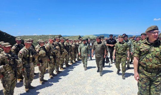 &ldquo;Platinum Wolf - 2026&rdquo; təlimində "Yüksək Səviyyəli Müşahidəçi Günü" keçirilib - FOTO