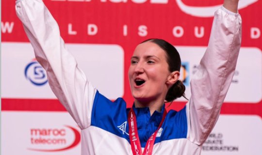 Azərbaycan karateçisi qızıl medal qazanıb - FOTO