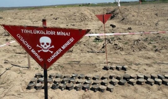 Ötən həftə nə qədər ərazi minalardan təmizlənib?