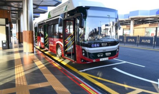 Bakıda daha bir marşrutda bütün avtobuslar yenilənir