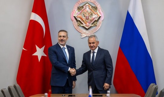 Hakan Fidan Sergey&nbsp;Şoyqu ilə görüşdü&nbsp;