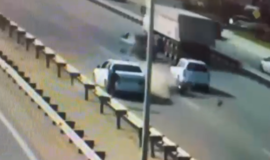 Tanınmış vəkilin qızının öldüyü qəzanın ANBAAN VİDEOSU