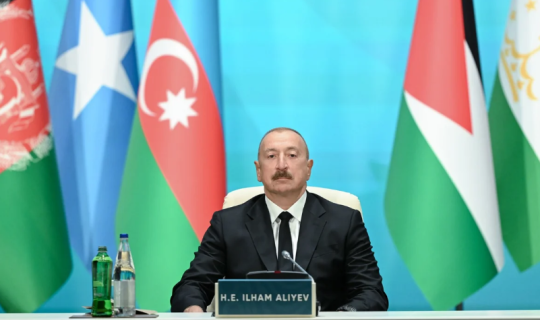 İlham Əliyev: Ermənistan 90-cı illərdə urbisid yaratmışdı, lakin onlara qarşı heç bir sanksiya tətbiq olunmadı