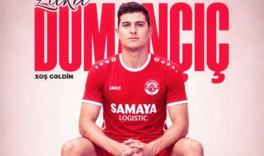 "Araz-Naxçıvan" xorvatiyalı müdafiəçi Luka Dumançiçlə anlaşıb