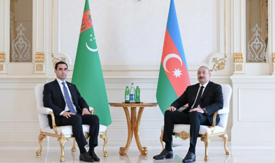 İlham Əliyev və Sərdar Berdiməhəmmədovun təkbətək görüşü olub