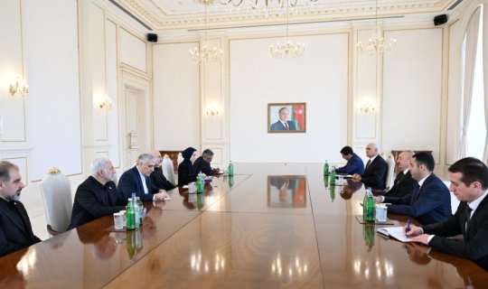 İlham Əliyev Məhəmməd Baqir Qalibafı qəbul etdi