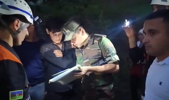 Nazirlik dağda itkin düşən şəxslərlə bağlı məlumat yaydı - VİDEO