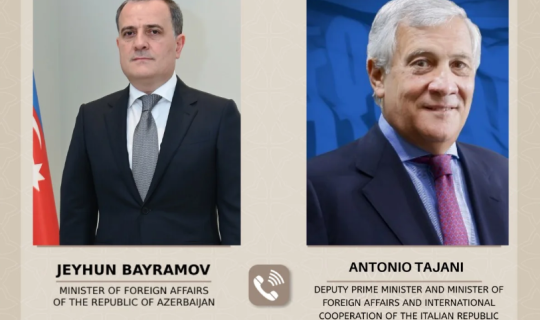 Azərbaycan və İtaliya XİN başçıları strateji tərəfdaşlıq münasibətlərini müzakirə ediblər