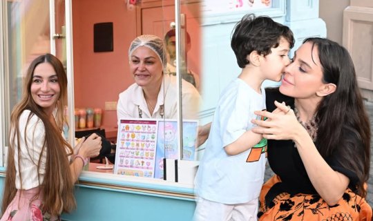 Prezidentin qızları bulvarda festivalda&nbsp;- FOTOLAR