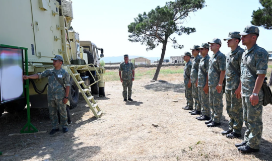 Azərbaycan Ordusunda kəşfiyyat... - FOTO