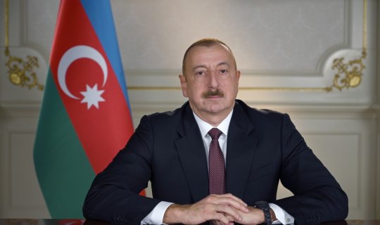 İlham Əliyev "Türk Dünyası Həftəsi"nin iştirakçılarına müraciət ünvanlayıb
