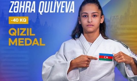 Azərbaycan cüdoçusu Avropa çempionu oldu