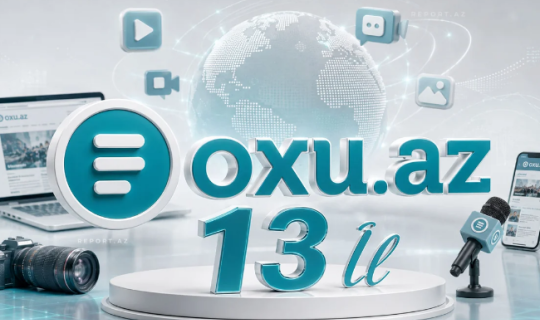 Oxu.az xəbər saytının 13 yaşı tamam olur