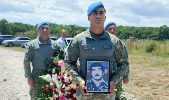 İtkin-şəhidi Yarməmməd Nuriyev Xaçmazda dəfn olundu