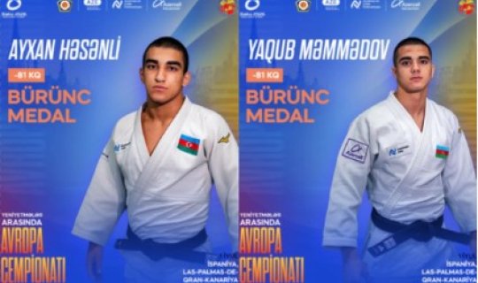 Azərbaycan cüdoçuları Avropa çempionatını 10 medalla başa vurublar