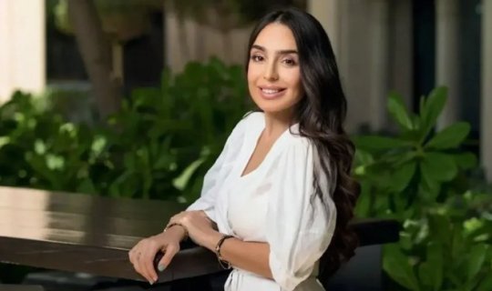 Leyla Əliyeva Yevlaxdan paylaşım etdi 