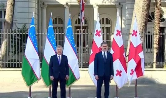 Özbəkistan Prezidenti Gürcüstana səfər edib