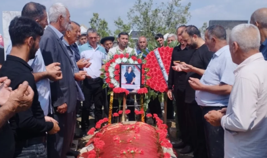 Xarkovda ölən azərbaycanlı tələbə Kürdəmirdə dəfn edildi