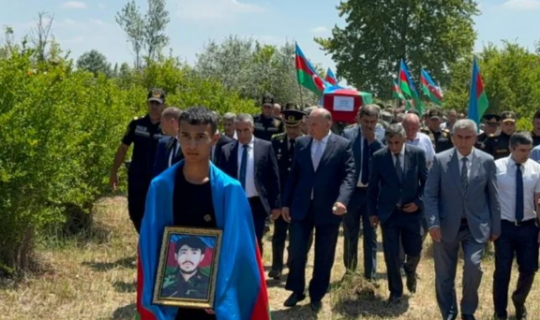 İtkin-şəhid Dəyanət Musayev dəfn edildi