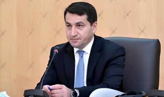 Hikmət Hacyev: ABŞ-dəki bütün dostlarımızı və həmkarlarımızı ürəkdən təbrik edirik