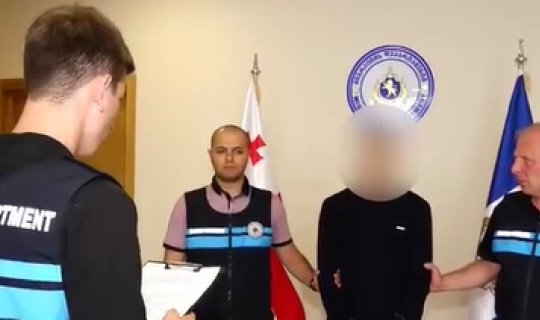 Gürcüstanda Azərbaycan vətəndaşları saxlanıldılar - VİDEO