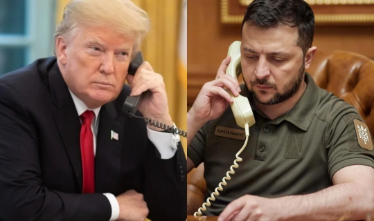 Tramp Zelenski ilə telefonla danışıb
