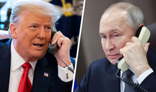 Putin Trampla telefonla danışdı