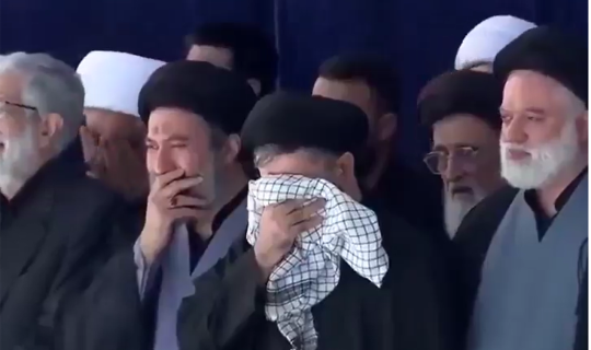 Xameneinin oğulları ilk dəfə görüntüləndi