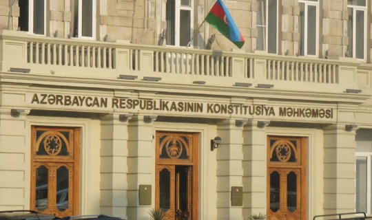 Konstitusiya Məhkəməsi Milli Məclisə tövsiyə verdi