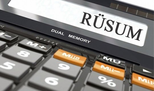 Bu rüsum ləğv edilir