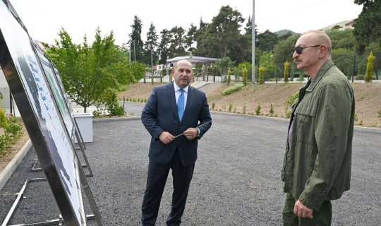 Prezident İlham Əliyev Xocavənd rayonunun Quzeyxırman kəndində olub