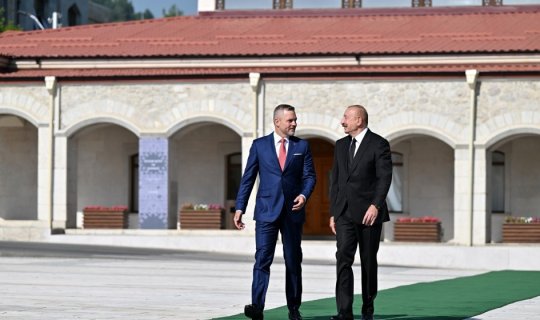 Azərbaycan Prezidenti: Slovakiya ilə gündəliyimiz genişdir