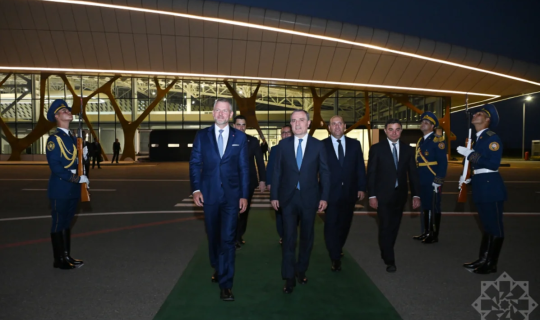 Pelleqrini&nbsp;Füzuli aeroportundan Bakıya uçub - FOTO