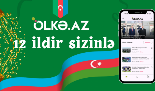 Ölkə.Az 12 yaşını qeyd edir