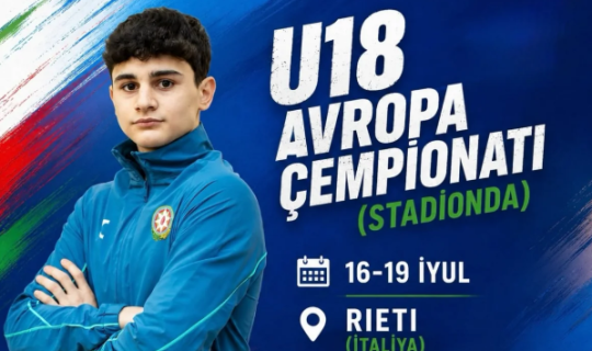 Azərbaycan atleti U-18 Avropa çempionatında iştirak edəcək