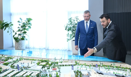 Slovakiya Prezidenti "Sea Breeze"lə tanış olub