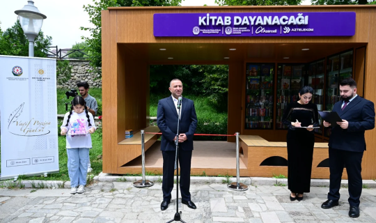 Şuşada "Kitab dayanacağı" istifadəyə verilib