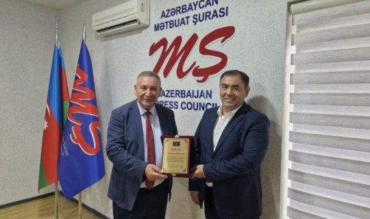 Məhəmmədəli Qəribli 50 illik yubileyi münasibəti ilə təltif edilib