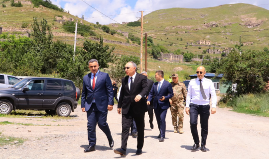 Baş prokuror Kəlbəcərdə - FOTO