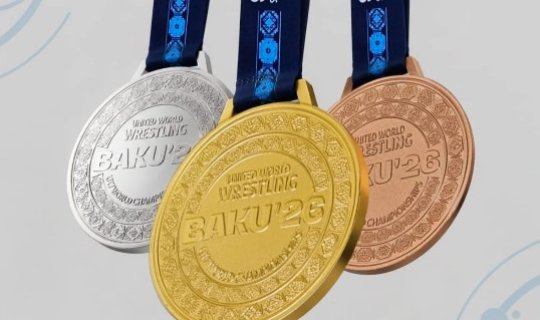 Bakıda keçiriləcək güləş üzrə dünya çempionatının medalları təqdim olunub