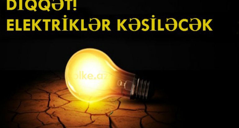 “Bakıelektrikşəbəkə”dən xəbərdarlıq