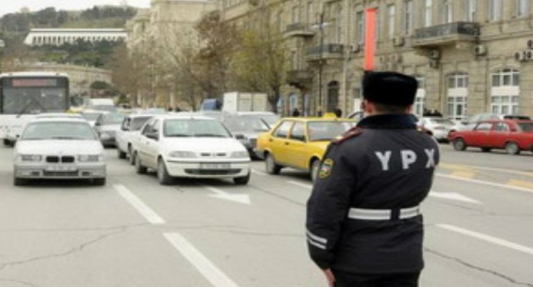 Bakı yol polisi: Heç kimə güzəşt edilməyəcək!