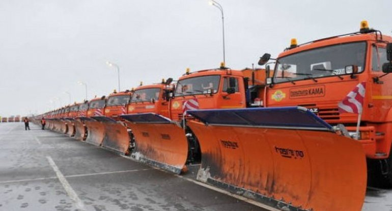 Nəqliyyat Nazirliyi qış hazırlığına başladı