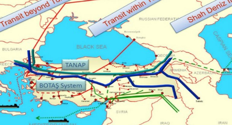 TANAP-ın Türkiyə hissəsini inşa edəcək şirkətlər müəyyənləşdi