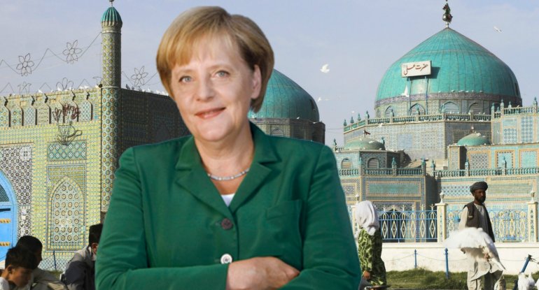Merkel müsəlmanların həmrəylik yürüşünə qatılacaq