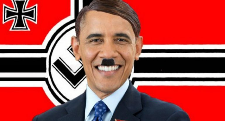 Obama Hitlerlə müqayisə olundu