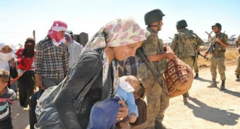 Türkiyədə Kobani qaçqınları üçün yeni düşərgə tikildi