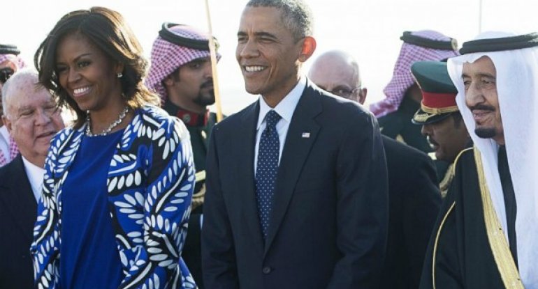 Mişel Obamanın geyimi Ərəbistanı qarışdırdı