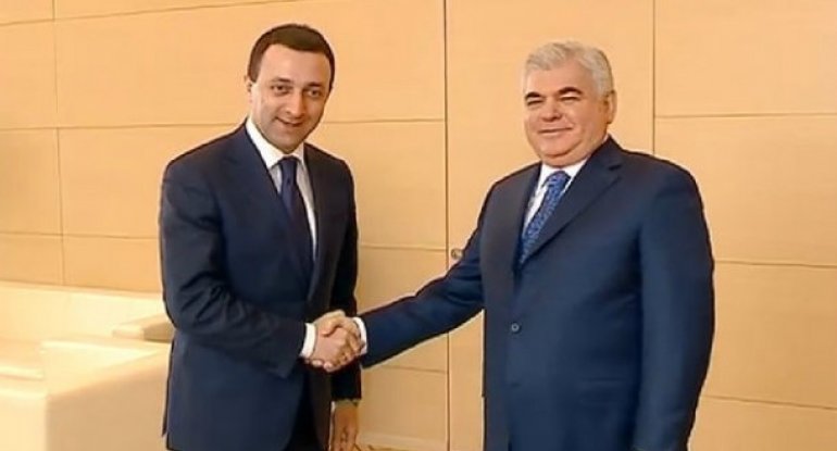 Ziya Məmmədov Gürcüstanın baş naziri ilə görüşdü
